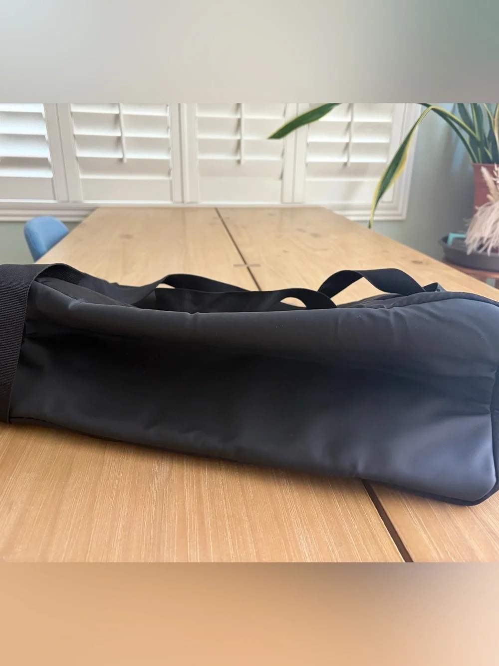 Paco Rabanne Black Duffel Tote - Subtle Logo